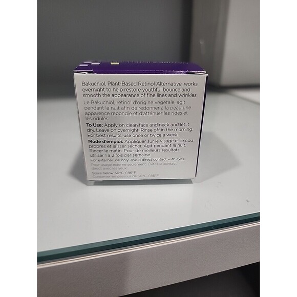 Andalou AGE DEFYING Plant Based Retinol Alternative Rejuvenating Sleeping Mask - Picture 3 of 4